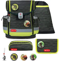 Belmil Classy Plus ergonomisches Schulranzenset 5tlg. - Prehistoric Times Koffer24