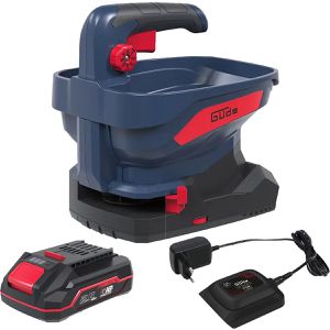 Güde Universalstreuer GUS 18-201-05, Akku, Kleinstreuer, 18V / 2,0 Ah, Salz, Dünger, Saatgut