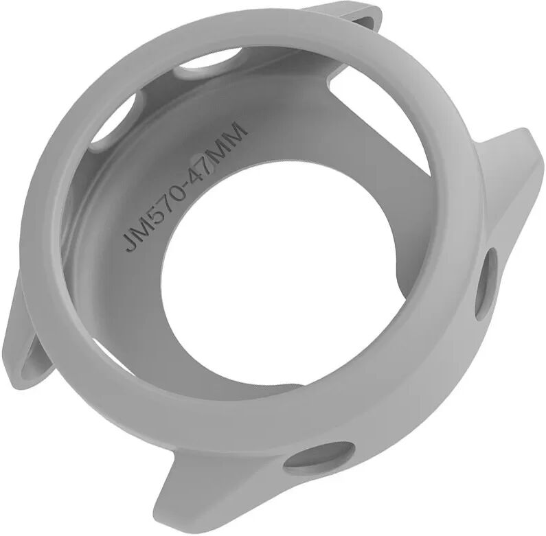 INF Silikon Schutzhülle Kompatibel mit Garmin Forerunner 570 (47mm) - Grau