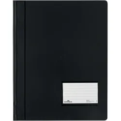 DURABLE 268001 - Schnellhefter, A4, DURALUX®, transluzent, schwarz