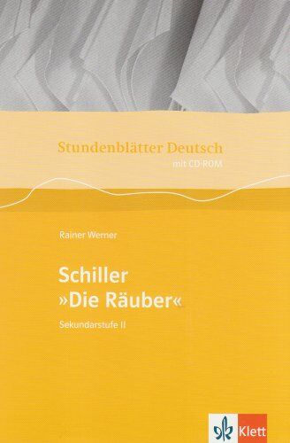 Rainer Werner - Stundenblätter Deutsch: Schiller 'Die Räuber', m. CD-ROM - Preis vom 10.10.2026 11:48:34 h