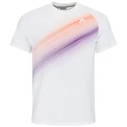 Head Performance T-Shirt Herren 811413 | S print perf m/white