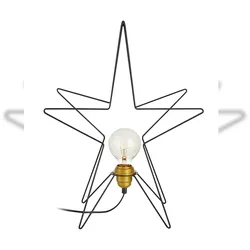 MARKSLÖJD Asterix 3D Metalstern Schwarz