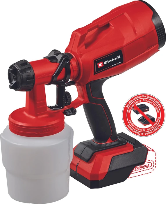 EINHELL AKKU Spritzpistole TC-SY 18/60 Li-Solo, 4260025 (ohne AKKU)