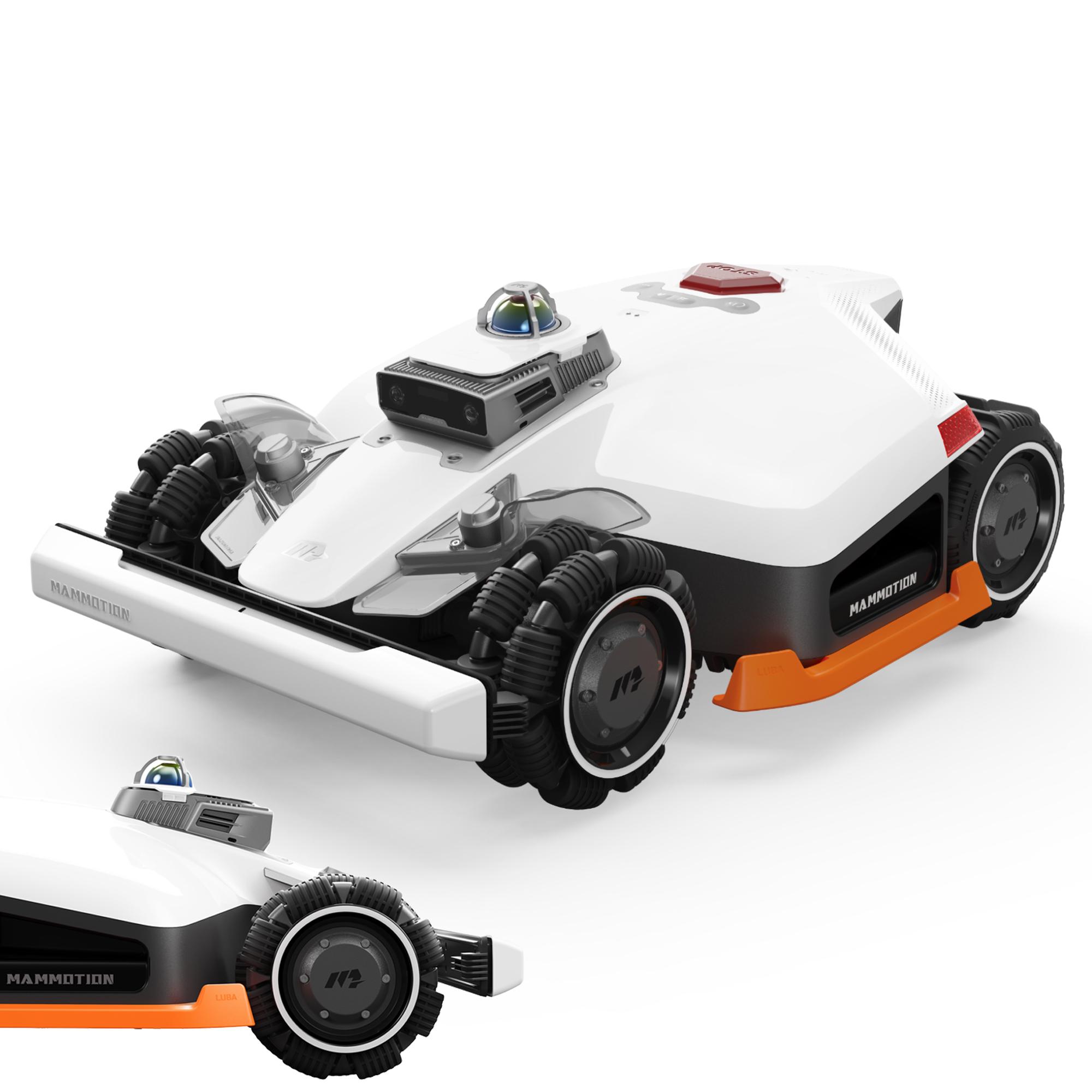 Mammotion LUBA 3 AWD 1500 Mähroboter, ohne Kabel, für 1500 m², 360° LiDAR + KI-Vision, Allradantrieb, Auto-Kartierung, 80% Steigung, 4G-Modul, APP