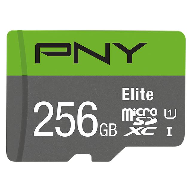 PNY Elite (256 GB, microSDXC, U1, UHS-I) (P-SDU256V11100EL-GE)