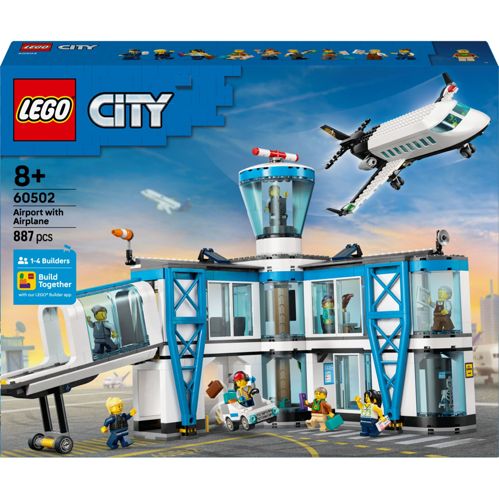 LEGO City 60502 Flughafe mit Flugzeug