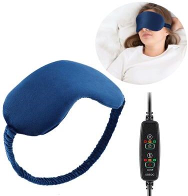 Healfit Counter Hot Eye Cover For Night Sleep, USB Eye Massager Heated Eye Shade, Travel Office Eye Mask, Relieve Eye Fatigue Hot Eye Cover For Night Sleep, USB Eye Massager Heated Eye Shade, Travel Office Eye Mask, Relieve Eye Fatigue