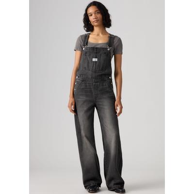 Overall LEVI'S "FL BAGGY OVERALL", Damen, Gr. M, N-Gr, very great, Denim/Jeans, Obermaterial: 100% Baumwolle, bequem lang, Overalls Overall, Latzhose aus Denim/Jeans