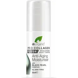 Dr. Organic, Gesichtsserum, Organic Pro with Black Pearl Natural Vegetarian Cruelty Free (50 ml)