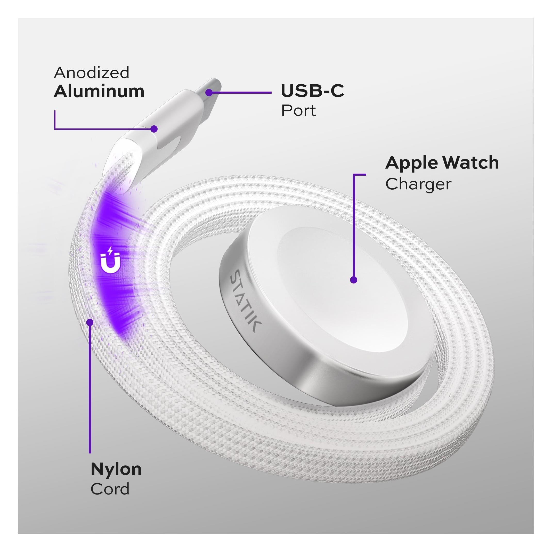 Statik MAG STACK - Duo Charger (PUP-0497-3FT-CC-WHT)