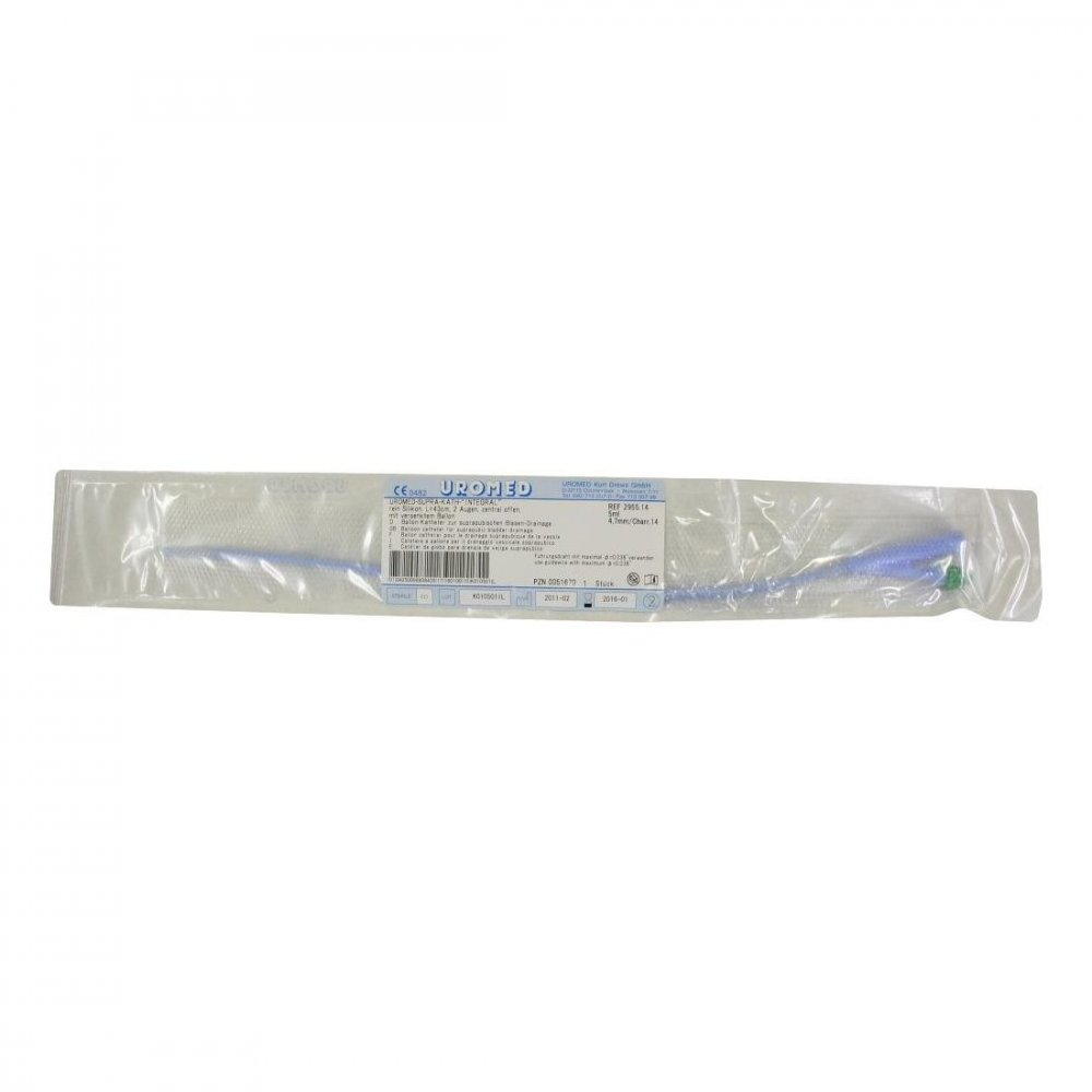 UROMED Kurt Drews KG Uromed Supra Kath Integral Ch 14 Silik.43cm 2955 00051670