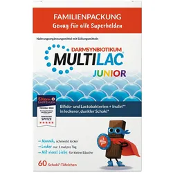 MULTILAC Darmsynbiotikum Junior Täfelchen 60 St