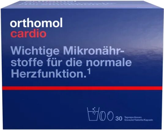 Alle Marken und mehr Orthomol Orthomol Cardio Granulat / Tabletten (30 Stück)