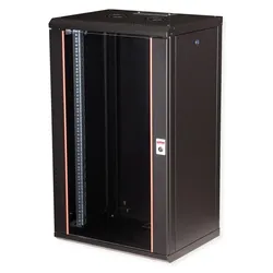 Roline 19-Zoll Wandgehäuse Pro 20 HE (20 HE, 19 Zoll Rack), Serverschrank, Schwarz