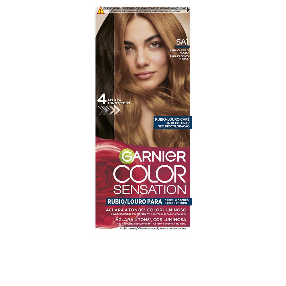 Kleur Sensatie Lumière Blonde Verf Zonder Vervaging Voor Donker Haar #louro Café