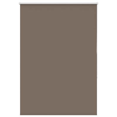 vidaXL Verdunkelungsrollo Kaffeebraun 100x130cm Stoffbreite 95,7cm