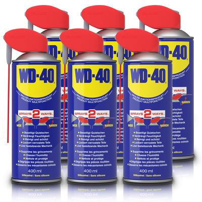 Wd-40 6x 400ml Smart Straw Multifunktionsprodukt [Hersteller-Nr. 49425]