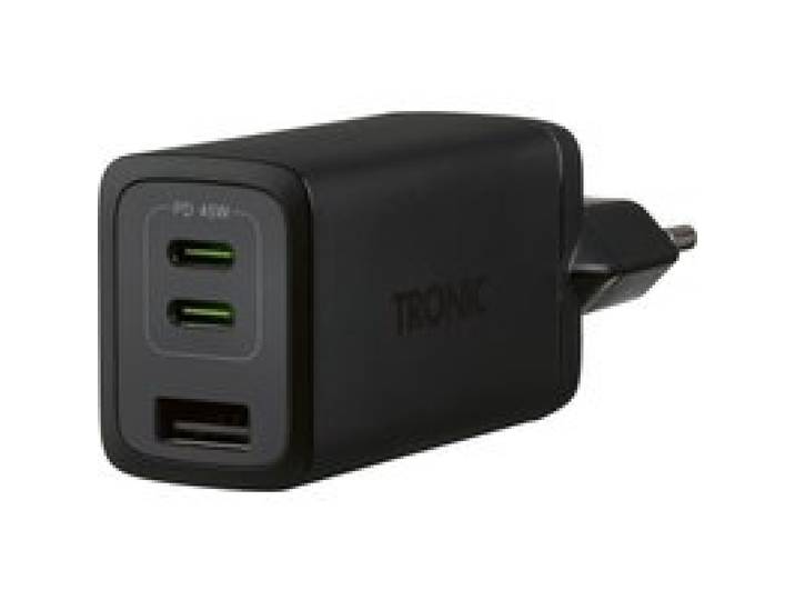 TRONIC® Chargeur rapide (noir)