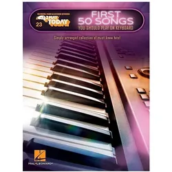 First 50 Songs You Should Play On Keyboard, Sachbücher von Hal Leonard Publishing Corporation