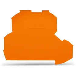WAGO Abschlussplatte u. Zwischenplatte 2002-2292 orange
