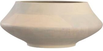 Atlas Lighting and Home Atlas Belle White Washed Mango Wood Bowl
