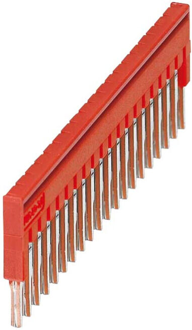 Phoenix Contact Pont de connexion 5 pôles, rouge FBS 5-10 (3005948)