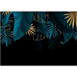 Artgeist, Tapete, Fototapete - Leaves Composition - Second Variant (250 x 175 cm)