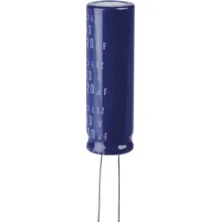 RAD LXZ 63/820 - Elko radial, 820 μF, 63 V, 105°, Low ESR, 12,5x40 mm, RM 5