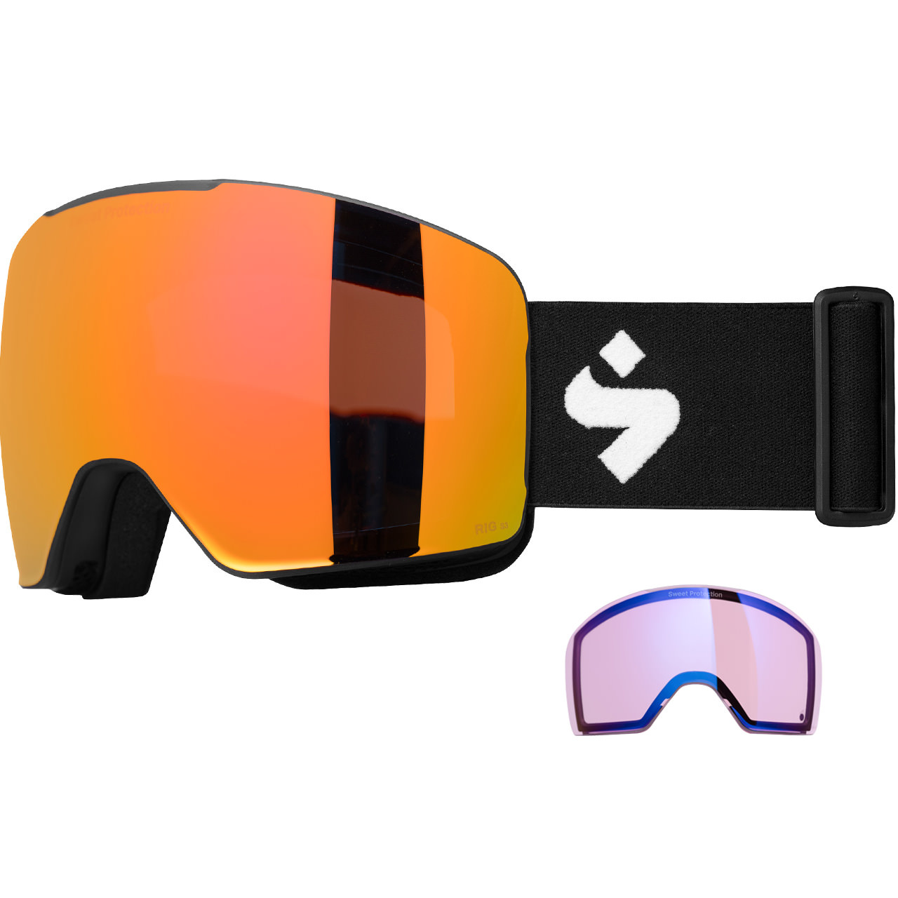 Sweet Protection Sweet Connor RIG Reflect black/ RIG Topaz + Ersatzscheibe