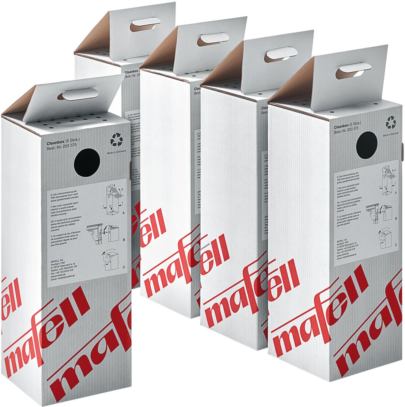 Mafell Spänesammelkarton Cleanbox (5 Stück) (203575)