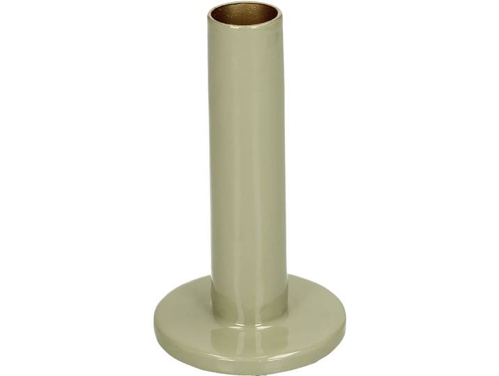 Kerzenständer Natural grün Metall H 12 cm