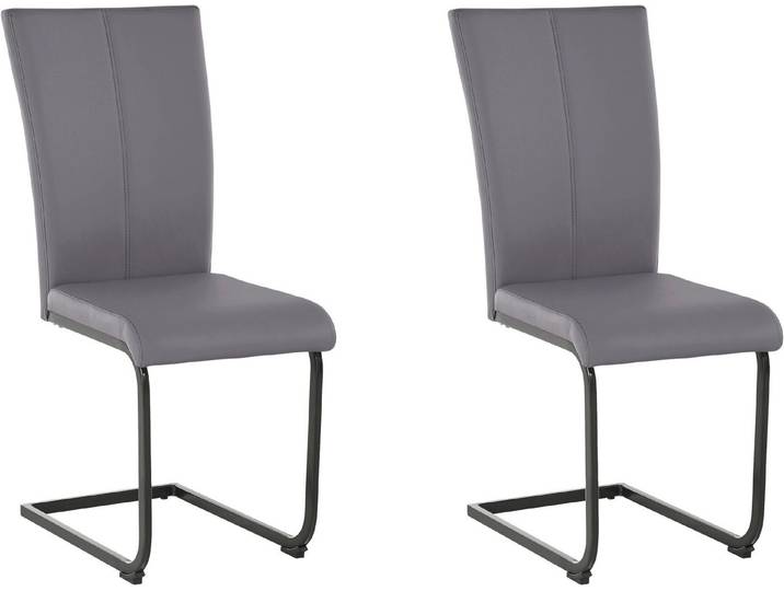 OTTO home Freischwinger Oliver (Set, 2 St), Stuhl belastbar bis 120 Kg