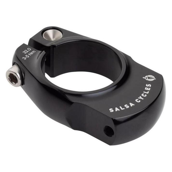 Salsa Rack-Lock Sattelklemme mit Gepäckträgeraufnahme, 32.0mm, black (40082533)