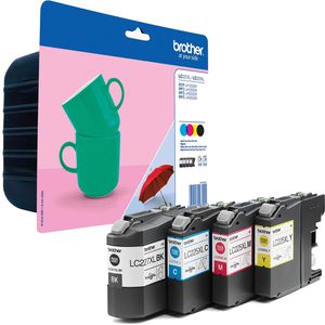 Brother LC-227XLVAL ValuePack CMYK Tintenpatronen