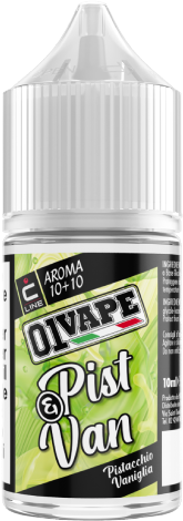 01 Vape Pist & Van Aroma Mini Shot 10ml Pistacchio Vaniglia Custard