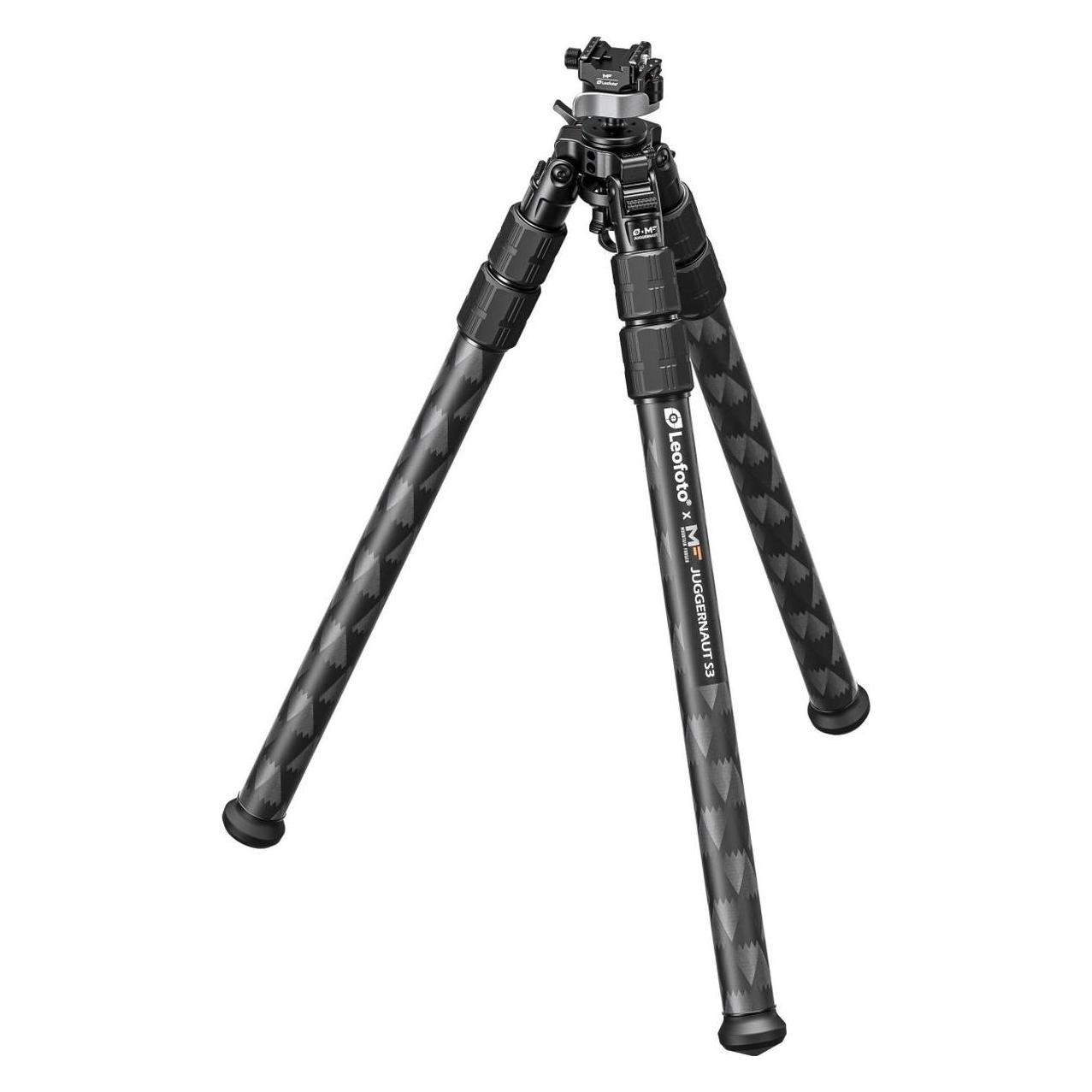 Leofoto X Mountain Forged Juggernaut S3 Tripod (Metall) (SN-363CX+MA-40SXO(S3))