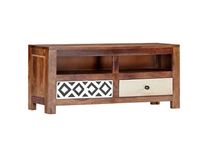 vidaXL TV-Schrank 90x30x40 cm Massivholz Akazie