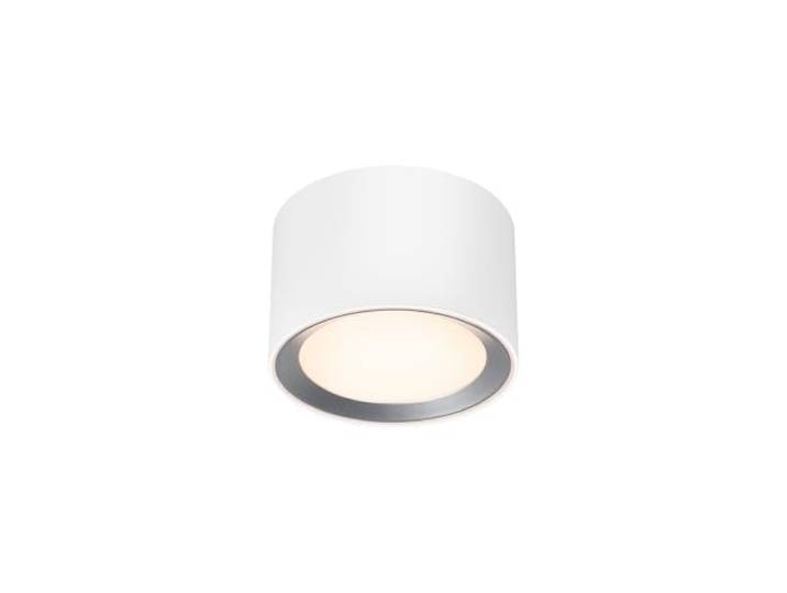 Nordlux Landon 8 Badezimmerbeleuchtung\, LED\, IP44\, 600L\, 6\,5W\, dimmbar\, Metall\, weiß (2110660101)