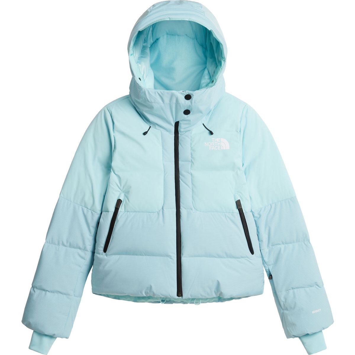 The North Face Womens Cold Spell Cropped Down Jacket glacier/glacier (H7M) M NF0A87WTH7M-M