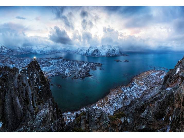 Fototapete PAPERMOON Photo-Art DR NICHOLAS ROEMMELT, IM HIMMEL AUF HAZVEN , bunt, B:2m L:1,49m, Vlies, Tapeten, Fototapete