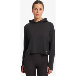 Impulse Active Cropped Hoodie Damen Espresso, Größe:M - Damen > Oberteile > Longsleeves - Braun