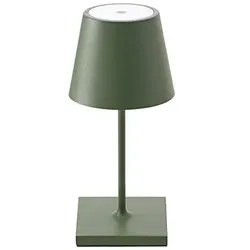 Akku-Tischleuchte Nuindie mini 250mm tannengrün