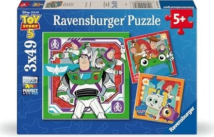 Ravensburger Kinderpuzzle Toy Story 5 (3x 49 Teile)