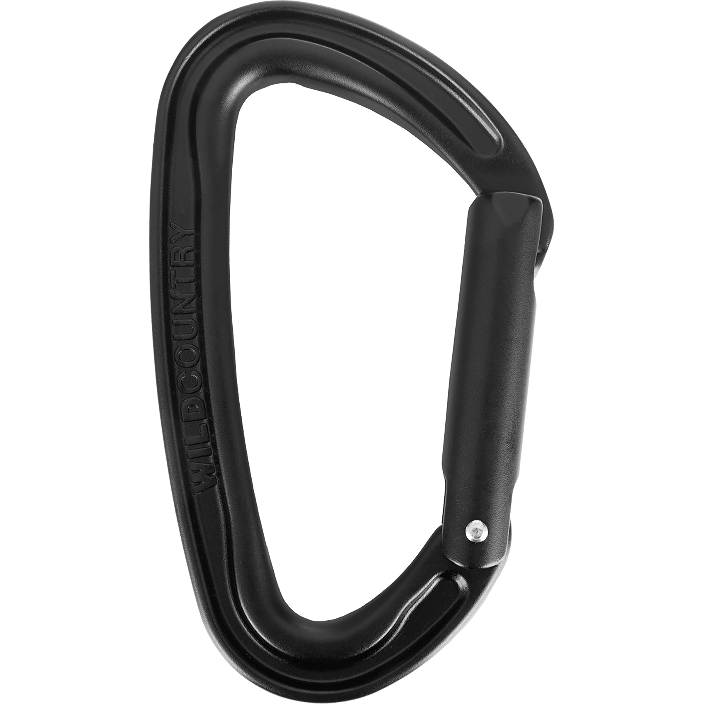 Wild Country Wildsport Straight Gate Karabiner Karabiner schwarz Alpinklettern | Eisklettern | Sportklettern