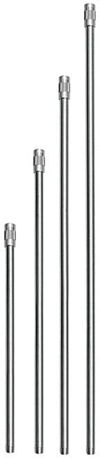 Riegler Tube de rallonge sans buse, droit 450 mm, alu, pour buses de sécurité (VLR450)