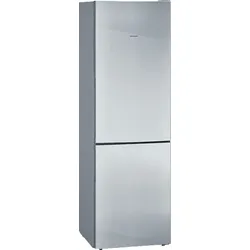 SIEMENS KG36VVLEA iQ300 Kühlgefrierkombination (E, 312 l, 1860 mm hoch, Edelstahl-Look)