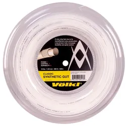 Tennissaite - Völkl - Classic Synthetic Gut - Weiß - 200 m