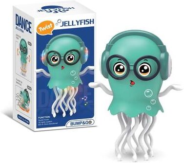 Uplift Picks Interactive Dancing Octopus Toy With Music And Lights Electric Pet Toy green