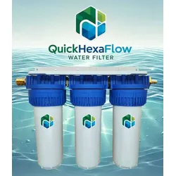 QuickHexaFlow Triple | Untertischfilter (Basic)